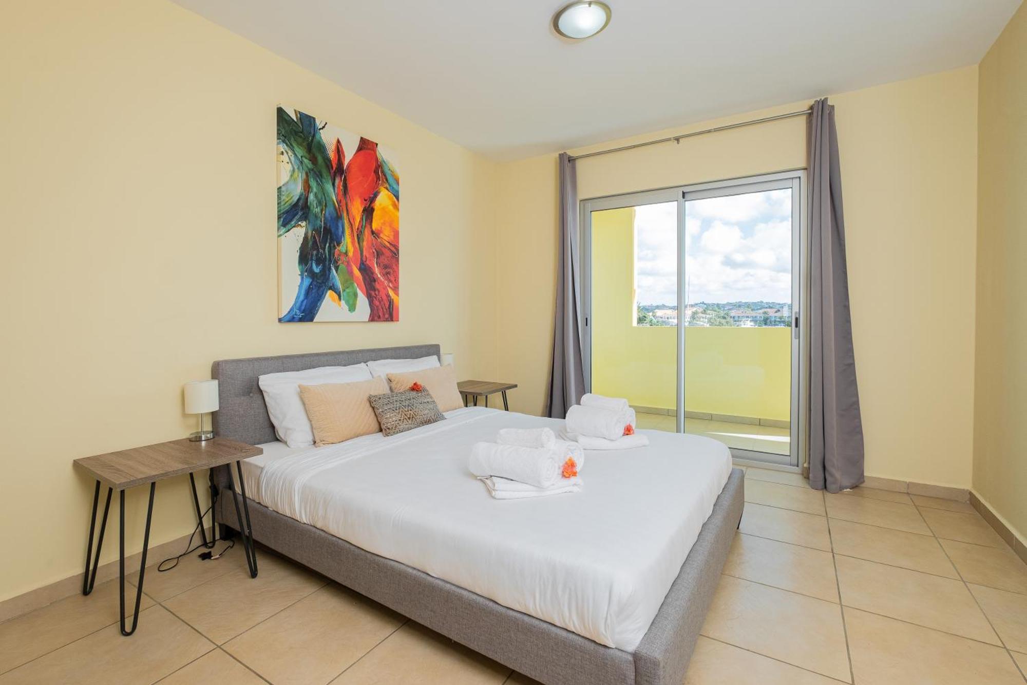 Droom Appartement Met Uitzicht Op De Jachthaven Jan Thiel Bagian luar foto