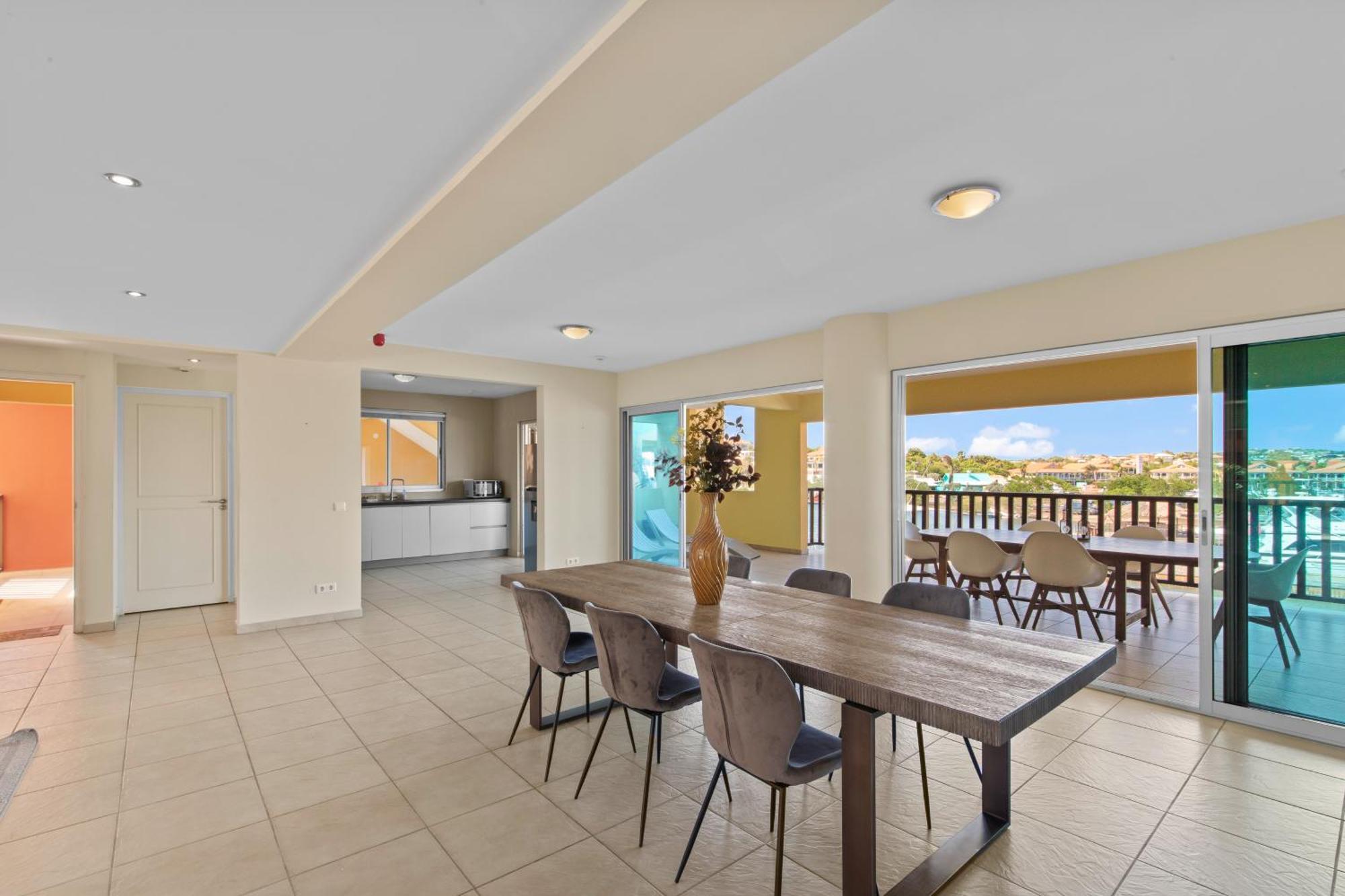 Droom Appartement Met Uitzicht Op De Jachthaven Jan Thiel Bagian luar foto