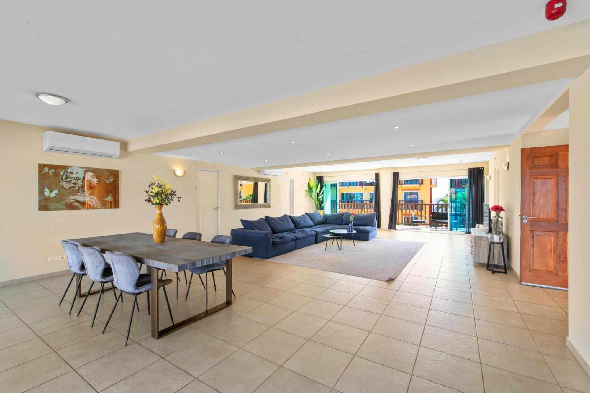 Droom Appartement Met Uitzicht Op De Jachthaven Jan Thiel Bagian luar foto